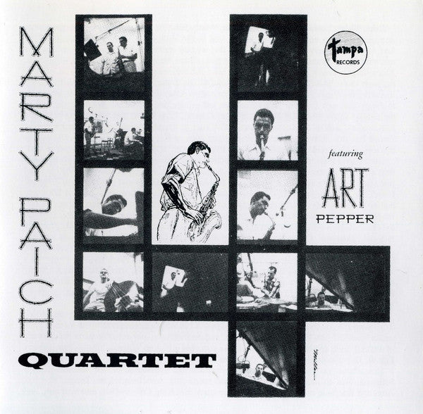 The Marty Paich Quartet Featuring Art Pepper : Marty Paich Quartet (CD, Album, Mono, RP)