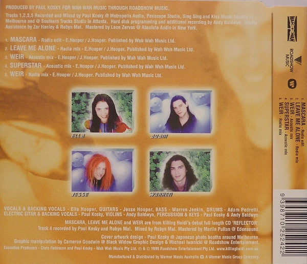 Killing Heidi : Mascara + Leave Me Alone (CD, Maxi)
