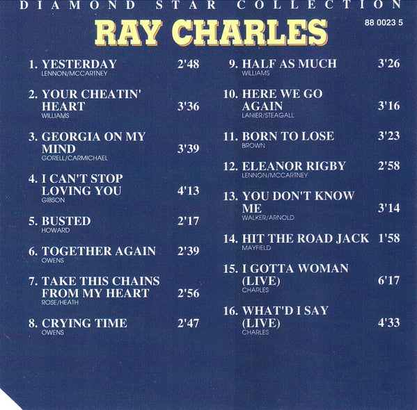 Ray Charles : Diamond Star Collection (CD, Comp)
