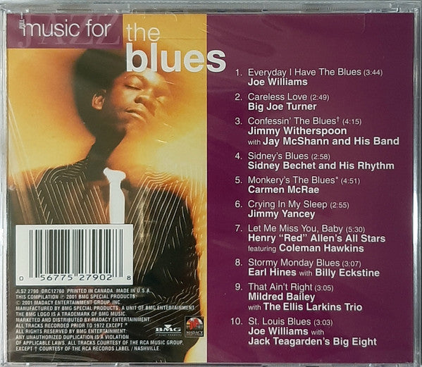 Various : Jazz Music For The Blues (CD, Comp)