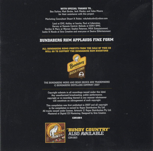 Various : Bundy Rock (CD, Comp)