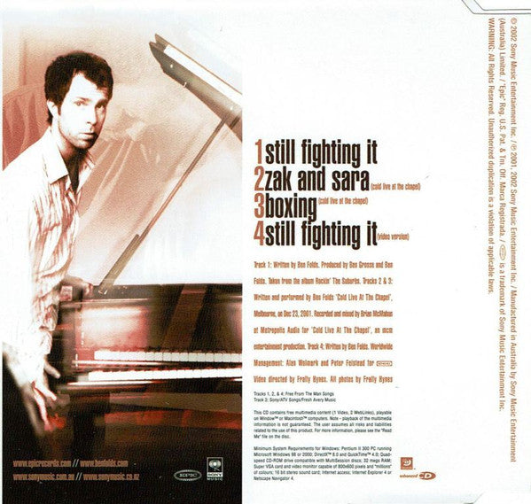 Ben Folds : Still Fighting It (CD, Single, Enh)