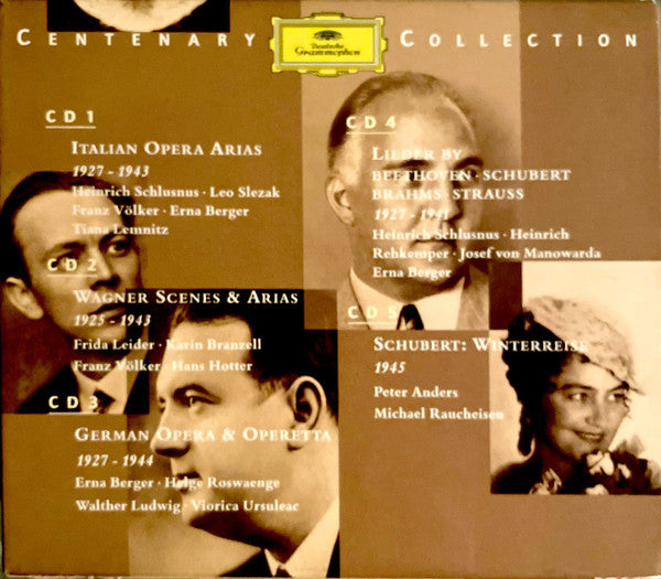 Various : Great Voices Of The Early Years (5xCD, Comp, Mono, RM + Box)