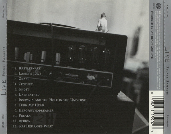 Live : Secret Samadhi (CD, Album, SME)