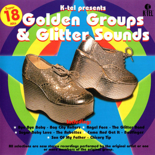 Various : Golden Groups & Glitter Sounds (CD, Comp)