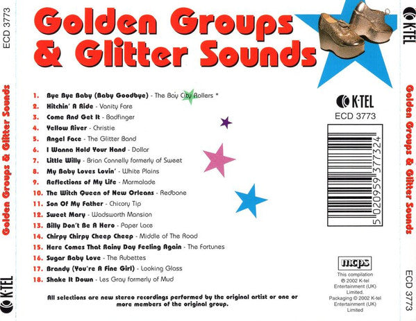 Various : Golden Groups & Glitter Sounds (CD, Comp)