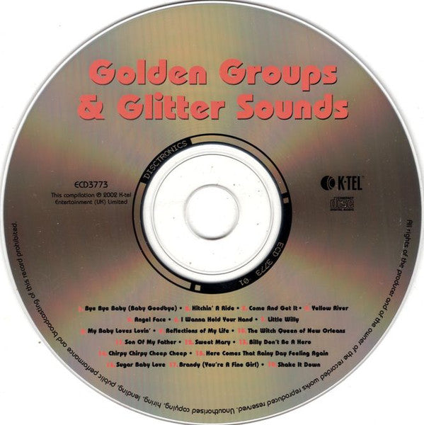 Various : Golden Groups & Glitter Sounds (CD, Comp)