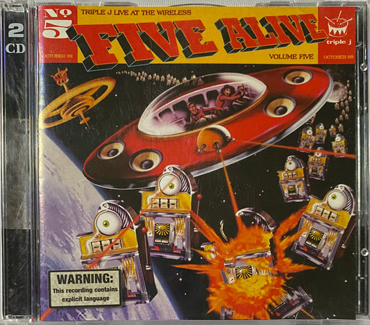 Various : Triple J Five Alive (Live At The Wireless Volume Five) (2xCD, Comp)