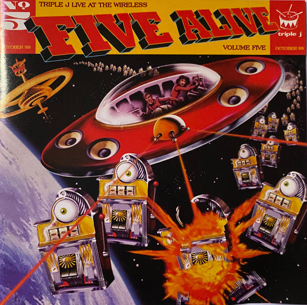Various : Triple J Five Alive (Live At The Wireless Volume Five) (2xCD, Comp)