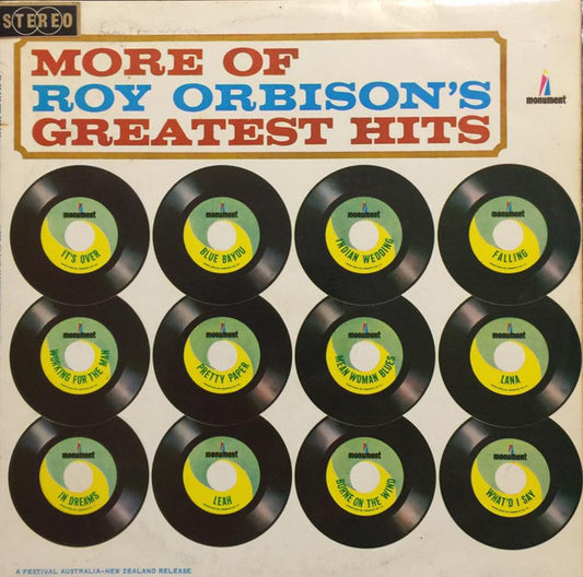 Roy Orbison : More Of Roy Orbison's Greatest Hits (LP, Comp)