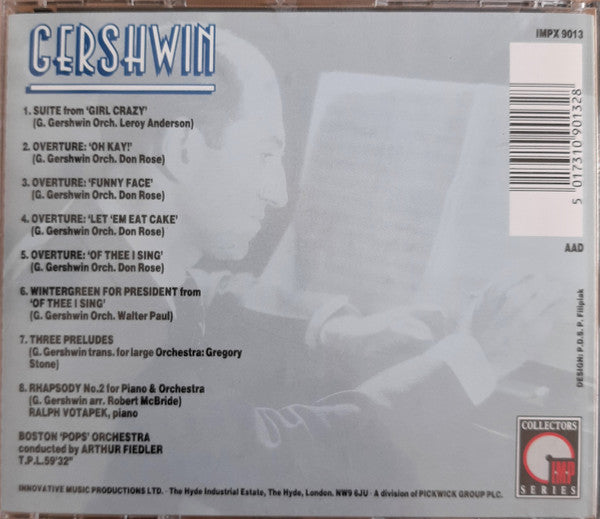 Boston 'Pops' Orchestra*, Arthur Fiedler : Gershwin (CD, Comp)