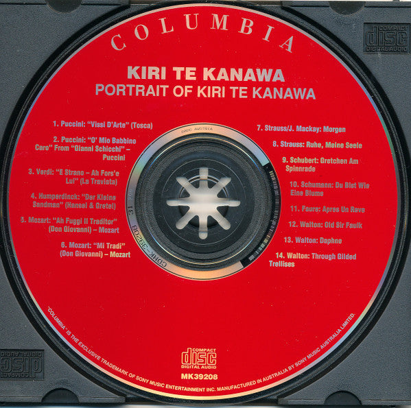 Kiri Te Kanawa : A Portrait Of Kiri Te Kanawa (CD, Comp, RE)