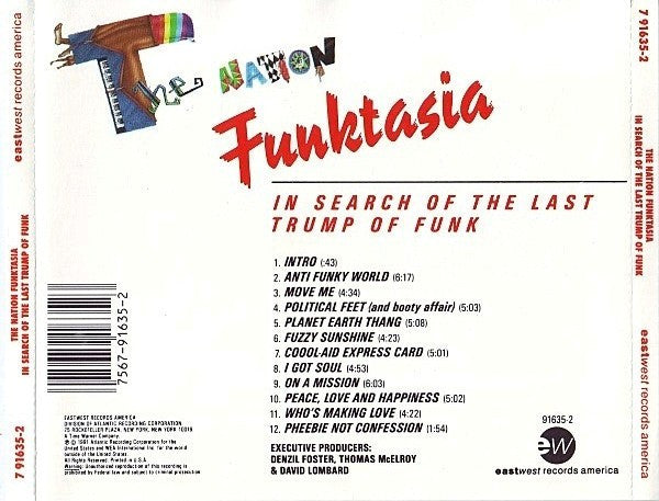 The Nation Funktasia : In Search Of The Last Trump Of Funk (CD, Album, SRC)