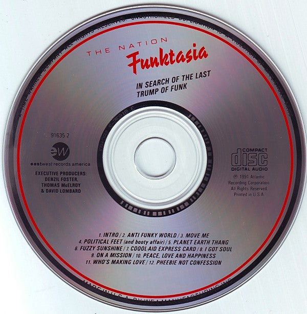 The Nation Funktasia : In Search Of The Last Trump Of Funk (CD, Album, SRC)