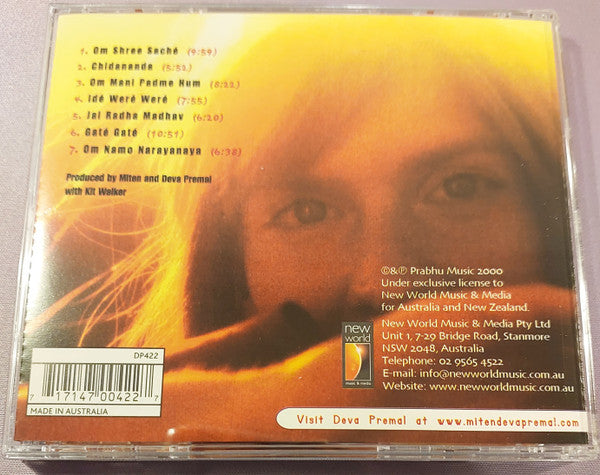 Deva Premal : Love Is Space (CD, Album)