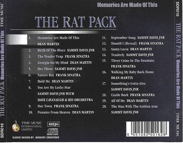 The Rat Pack : Memories Are Made Of This (CD, Comp)
