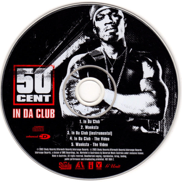 50 Cent : In Da Club (CD, Maxi, Enh)