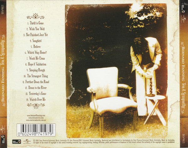 Bernard Fanning : Tea & Sympathy (CD, Album, SME)