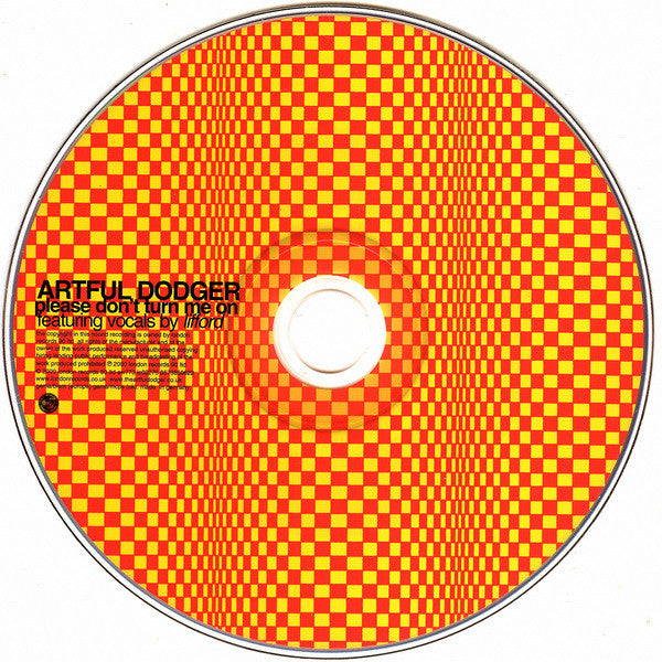 Artful Dodger Featuring Vocals By Lifford : Please Don't Turn Me On (CD, Single)