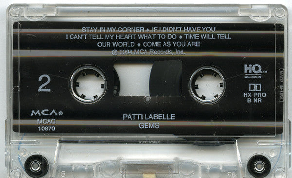 Patti LaBelle : Gems (Cass, Album)