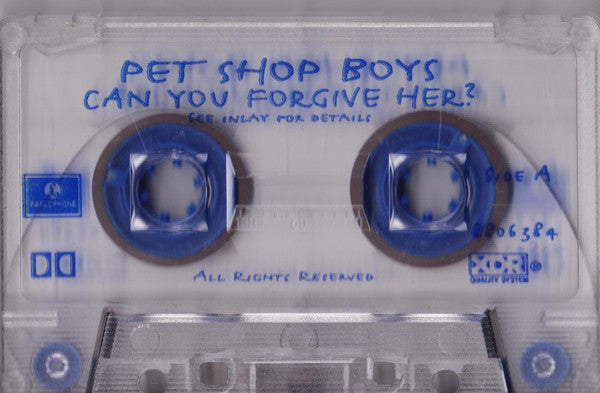 Pet Shop Boys : Can You Forgive Her? (Cass, Single, Dol)