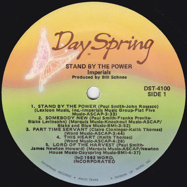 Imperials : Stand By The Power (LP, Album)