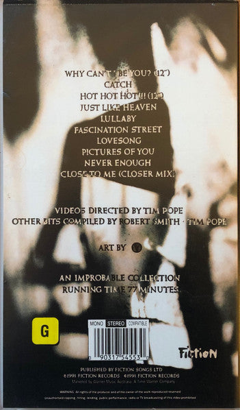 The Cure : Picture Show (VHS, Comp, PAL)
