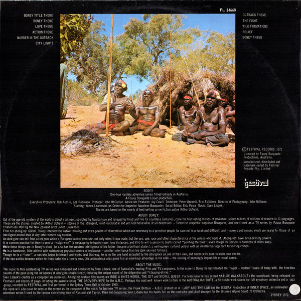 Sven Libaek : Boney (Original T.V. Soundtrack Recording) (LP, Album)