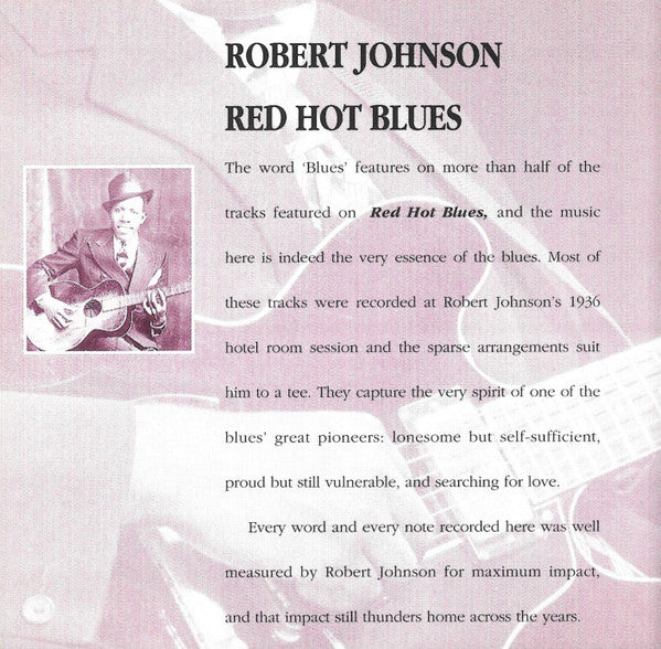 Robert Johnson : Red Hot Blues (CD, Comp, RM)