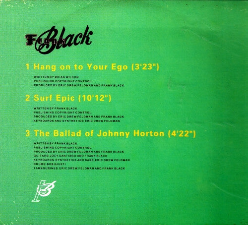 Frank Black : Hang On To Your Ego (CD, Single, Dig)