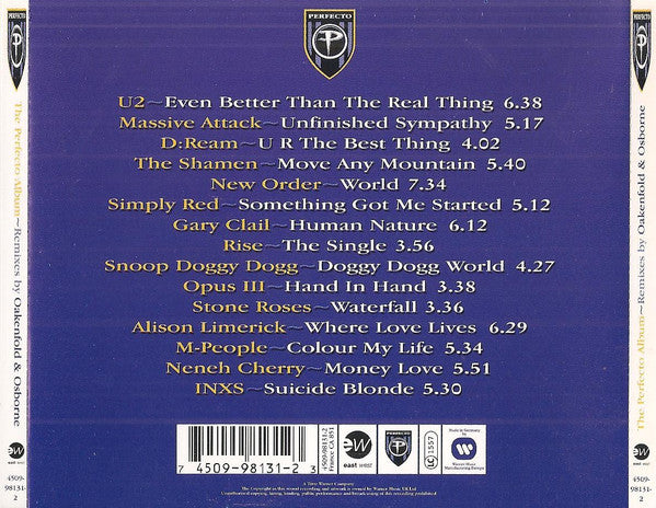 Paul Oakenfold & Steve Osborne : The Perfecto Album (Remixes By Oakenfold & Osborne) (CD, Comp)
