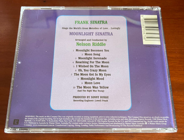 Frank Sinatra : Moonlight Sinatra (CD, RE, RM)