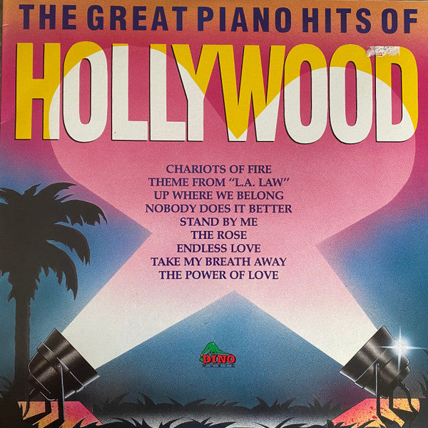 Various : The Great Piano Hits Of Hollywood (LP)