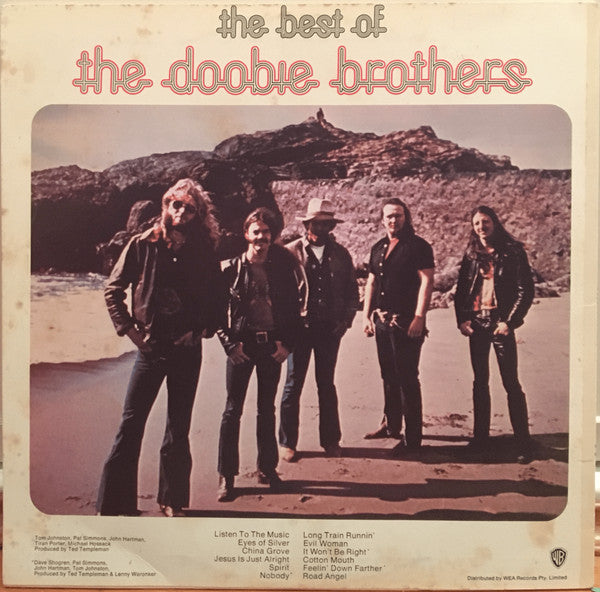 The Doobie Brothers : "Listen To The Music" - The Best Of The Doobie Brothers (LP, Comp)
