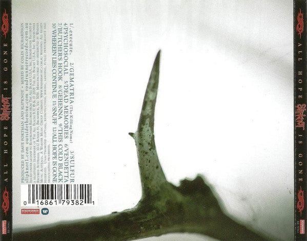 Slipknot : All Hope Is Gone (CD, Album)