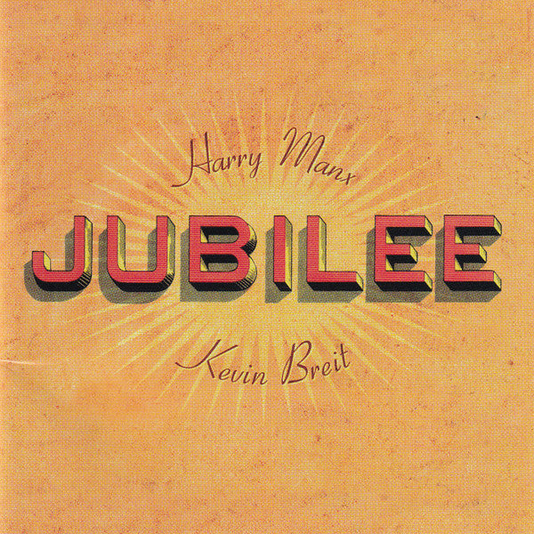 Harry Manx & Kevin Breit : Jubilee (CD, Album)