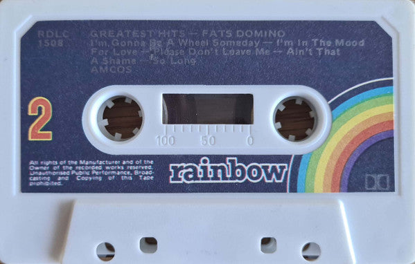 Fats Domino : Greatest Hits (Cass, Album, RE)