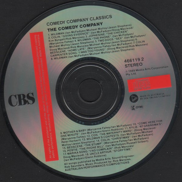 The Comedy Company : Comedy Company Classics (CD, Album)