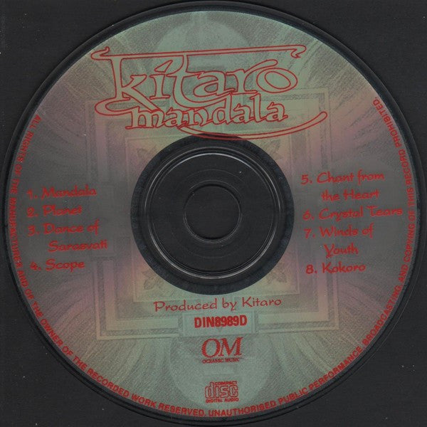 Kitaro : Mandala (CD, Album)