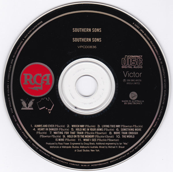 Southern Sons (2) : Southern Sons (CD, Album)