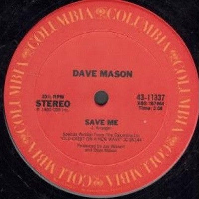 Dave Mason : Save Me (12")