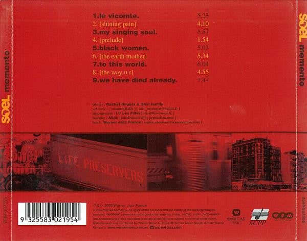 Ludovic Navarre AKA St Germain Presents Soel : Memento (CD, Album)