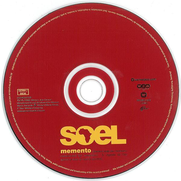 Ludovic Navarre AKA St Germain Presents Soel : Memento (CD, Album)