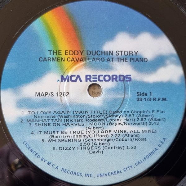 Carmen Cavallaro : The Eddy Duchin Story (LP, Album, RE)