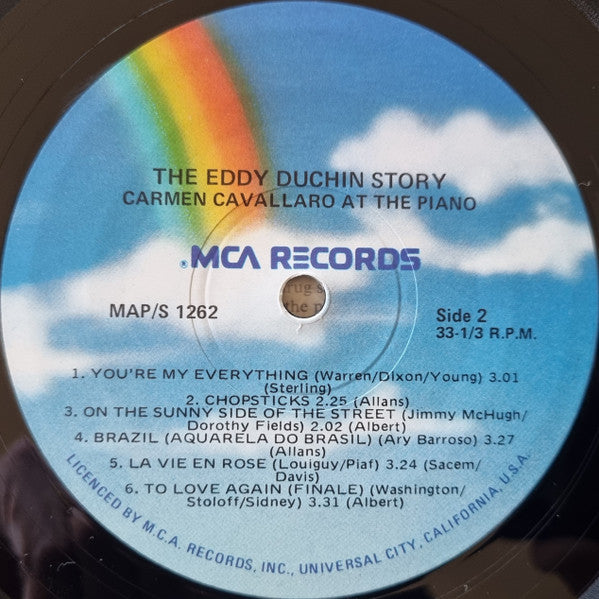 Carmen Cavallaro : The Eddy Duchin Story (LP, Album, RE)