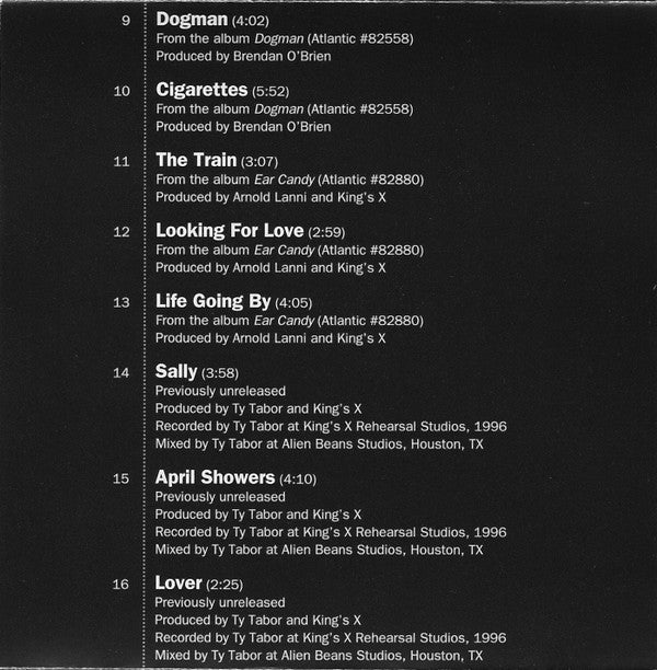 King's X : Best Of (CD, Comp)