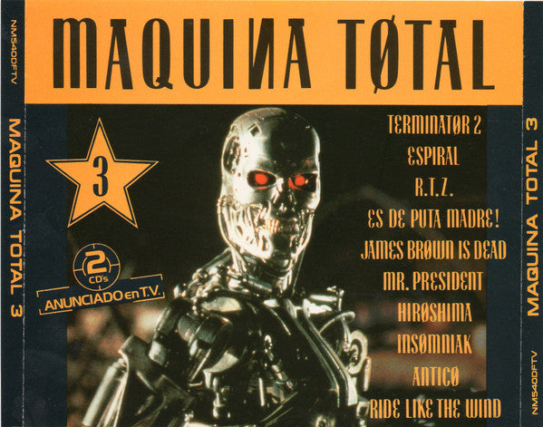 Various : Maquina Total 3 (2xCD, Comp, P/Mixed)