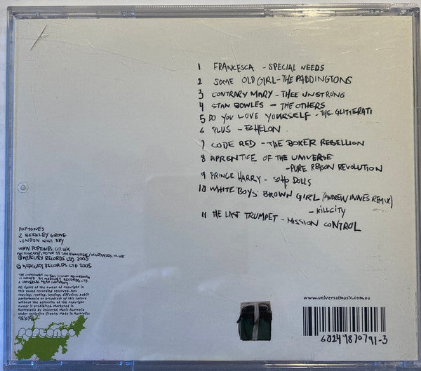 Various : The Cassette Played Poptones (CD, Comp)