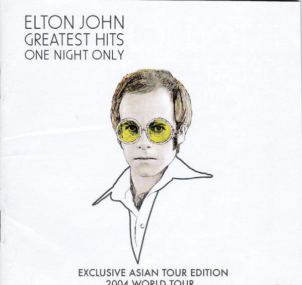 Elton John : Greatest Hits One Night Only (2xCD, Comp, RM)