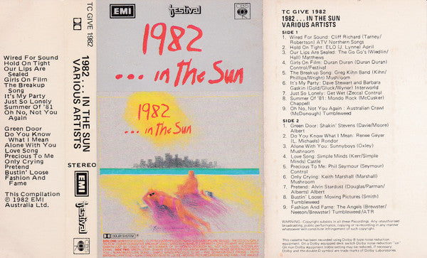 Various : 1982 ... In The Sun (Cass, Comp)